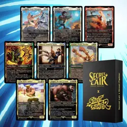 Street Fighter Secret Lair Non Foil MTG Sealed - Image 1