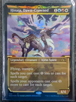 Hinata, Dawn-Crowned - Foil Showcase - Kamigawa Neon Dynasty (MTG) - Image 1