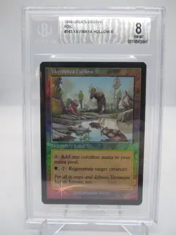 Yavimaya Hollow - Foil Magic mtg Urza's Destiny BGS Graded 8 - Image 1