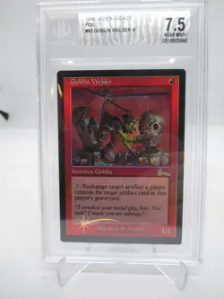 Goblin Welder - Foil Magic mtg Urza's Legacy BGS Graded 7.5 - Image 1