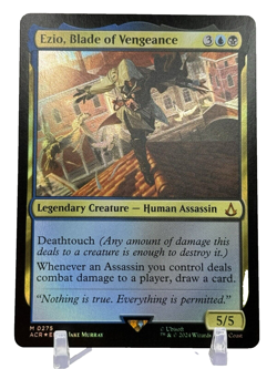 Ezio, Blade of Vengeance FOIL #275 MTG Assassin's Creed NM X1 - Image 1