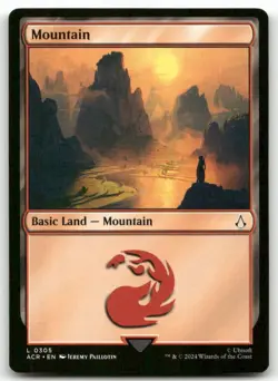 X4 Mountain #305 MTG Assassin's Creed NM X4 - Image 1