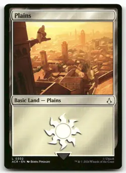 X4 Plains #302 MTG Assassin's Creed NM X4 - Image 1