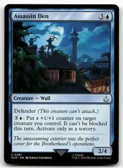 X4 Assassin Den #281 MTG Assassin's Creed NM X4 - Image 1