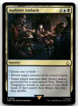 Auditore Ambush #295 MTG Assassin's Creed NM X1 - Image 1