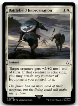 Battlefield Improvisation #276 MTG Assassin's Creed NM X1 - Image 1