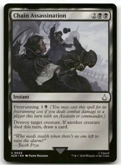 X4 Chain Assassination #23 MTG Assassin's Creed NM X4 - Image 1