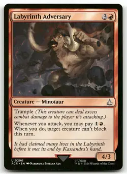 Labyrinth Adversary #290 MTG Assassin's Creed NM X1 - Image 1