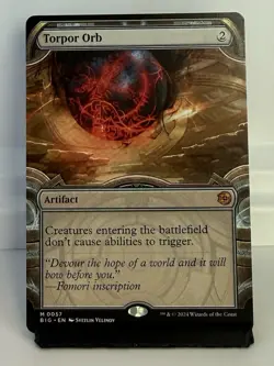 Magic The Gathering Torpor Orb Artifact Outlaws of Thunder Junction 0057 - Image 1