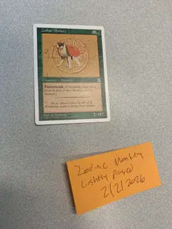 Zodiac Monkey (Desheng) | Portal Three Kingdoms (160/180) | Magic the Gathering - Image 2