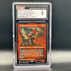 Magic the Gathering Karlach, Fury of Avernus #507 - Graded CGC 9 - Image 1