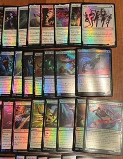 Magic The Gathering: Spider-Man - 44 "Common" Foil Lot (No Duplicates) - Image 3