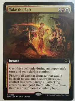 MTG - Take the Bait - Extended Art - Murders at Karlov Manor - R0353 - Image 1