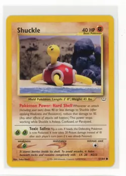 Pokemon Neo Revelation #51/64 Shuckle - Image 1