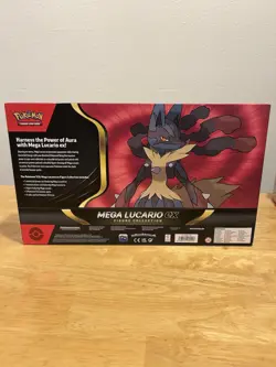 Pokemon TCG Mega Lucario ex Premium Figure Collection Box - NEW - SEALED - Image 3