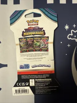 Pokemon Scarlet & Violet Twilight Masquerade Sleeved Booster Pack - Image 2
