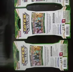 Pokemon XY Fates Collide Sleeved Booster Pack Complete Art Set 4 Packs - Image 4