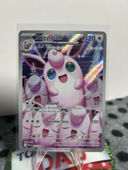 Wigglytuff 105/094 - Illustration Rare - Pokemon TCG: Phantasmal Flames - NM - Image 1