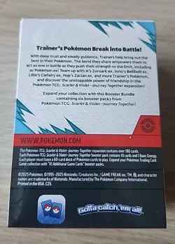 Pokemon TCG Journey Together Booster Bundle SEALED - 6 Booster Packs - Image 2