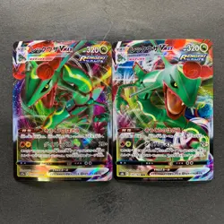 NM 2 card Rayquaza VMAX 108/172 Rayquaza VMAX 120/184 Pokemon 380 - Image 1