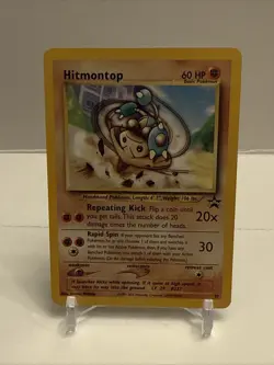 Hitmontop #37 - Black Star Promo - WoTC Pokemon Card +++ - Image 1