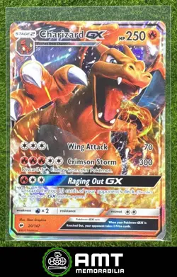 Charizard GX 2017 Pokemon Sun & Moon Burning Shadows #20/147 Rare Holo - Image 1