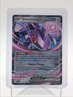 GENESECT EX 2025 POKEMON BLACK BOLT DOUBLE RARE HOLO A 067/086 Q5542 - Image 1