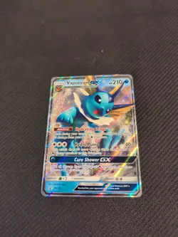 Vaporeon GX SM172 Sun Moon Promo Pokemon NM - Image 2