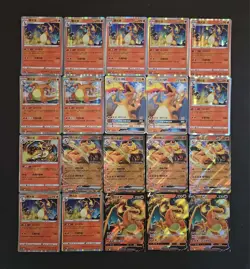 20 Lot Pokemon TCG S-Chinese All Holo with 6 different Charizard pikachu JL89 - Image 1