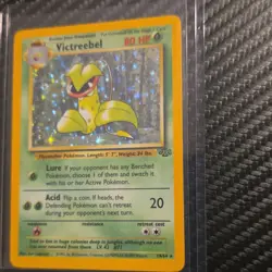 VINTAGE!! Pokemon TCG Victreebel Jungle Holo Rare Unlimited 14/64 1999 Wizards - Image 1