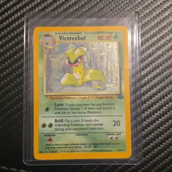 VINTAGE!! Pokemon TCG Victreebel Jungle Holo Rare Unlimited 14/64 1999 Wizards - Image 2
