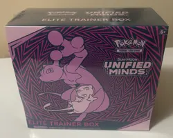 Pokemon Sun and Moon Unified Minds Elite Trainer Box Sealed - Image 1