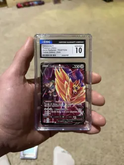 Pokemon Zamazenta V Holo #TG22 Trainer Gallery Astral Radiance 2022 CGC 10 - Image 1