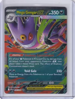 Pokemon TCG Mega Gengar Ex - ME02: Phantasmal Flames 56/94 Double Rare NM - Image 1