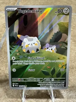 Togedemaru - 104/094 - IR - Phantasmal Flames PFL Mega Evolution - Pokemon NM/M - Image 1