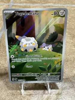 Togedemaru - 104/094 - IR - Phantasmal Flames PFL Mega Evolution - Pokemon NM/M - Image 2