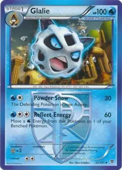 Pokemon TCG Plasma Blast - Glalie 22/101 - Image 1