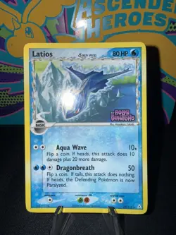 2006 Pokemon EX Holon Phantoms Latios #22/110 Reverse Holo Delta Species - Image 2