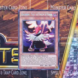 1x Blackwing - Vayu the Emblem of Honor - Secret Rare - LC5D-EN118 - 1st - LP - Image 1