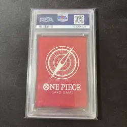 2025 ONE PIECE PROMOS DODGERS X ONE PIECE NIGHT #010 MONKEY D. LUFFY PSA 10 - Image 4