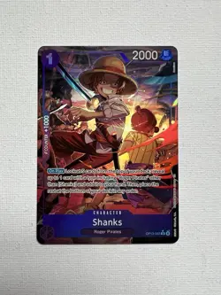 Shanks (065) (Alternate Art) OP13-065 Carrying On His Will Foil - Image 1