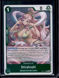 2025 One Piece A Fist of Divine Speed Shirahoshi Rare #OP11-030 - Image 1