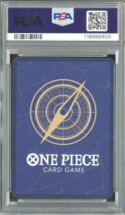 2024 One Piece Japanese Mos Burger #080 Monkey D. Luffy PSA 10 GEM MINT - Image 2