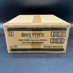 One Piece English EB-03 One Piece Heroines Edition Extra Booster Box Case Sealed - Image 1