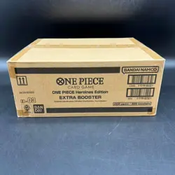 One Piece English EB-03 One Piece Heroines Edition Extra Booster Box Case Sealed - Image 3