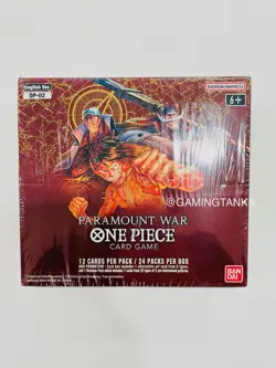 One Piece TCG OP-02 Paramount War English Booster Box - New & Sealed - Image 1