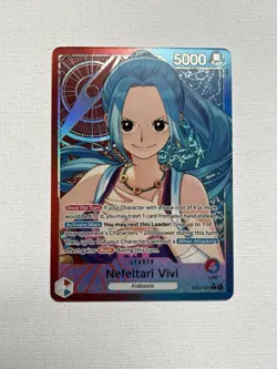 One Piece EB03-001 Nefeltari Vivi (L) Leader Alt Art Heroines Edition Alternate - Image 1