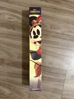 Disney Lorcana Park Exclusive - Iconic Mickey & Minnie Foil Playmat Sealed - Image 1