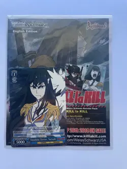 PROMO Absolute Terror, Satsuki BluRay Limited Edition Weiss Schwarz Kill La Kill - Image 1