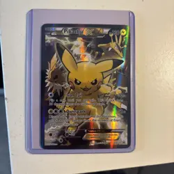 Pikachu EX XY124 Black Star Promo 2016 Holo Pokemon Card TCG - Image 1
